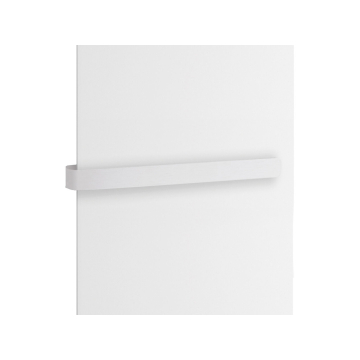 Porta asciugamani per termoarredo Caligo in acciaio bianco L.42,9 cm