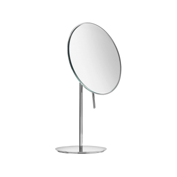 Specchio ingranditore tondo 3X da appoggio orientabile Mevedo