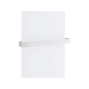 Porta asciugamani per termoarredo Caligo in acciaio bianco L.52 cm