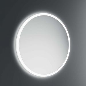 Specchio tondo con luce LED perimetrale 4000k Portole by Inda 80 cm